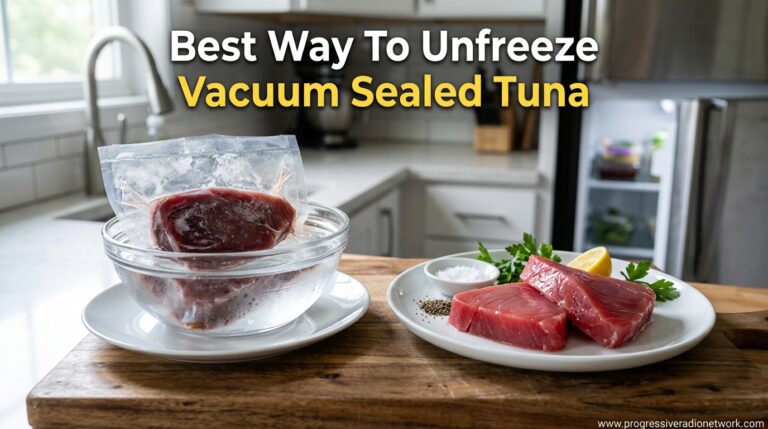 Best Way To Unfreeze Vacuum Sealed Tuna