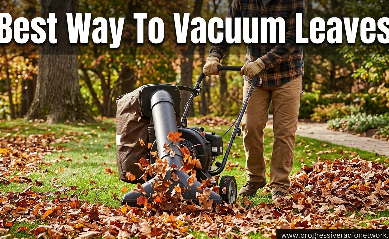 Best Way To Vacuum Leaves