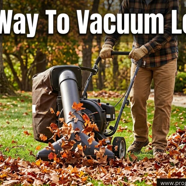 Best Way To Vacuum Leaves