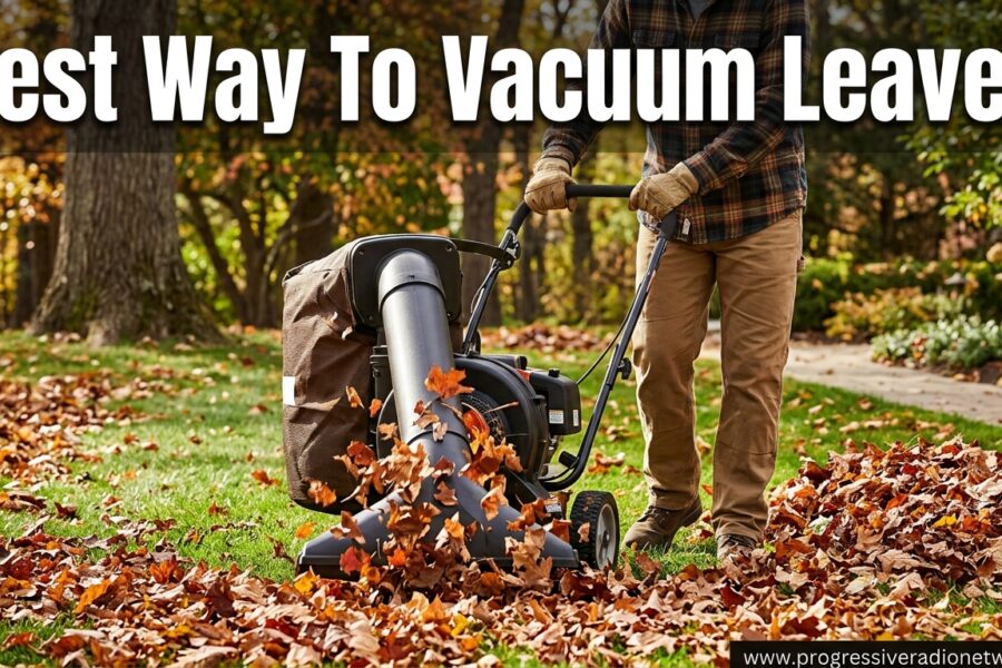 Best Way To Vacuum Leaves
