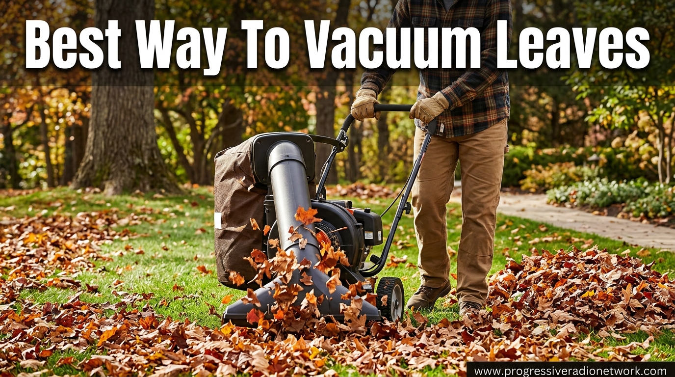 Best Way To Vacuum Leaves