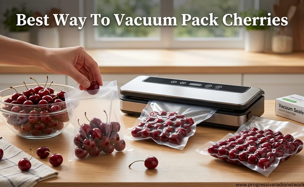 Best Way To Vacuum Pack Cherries
