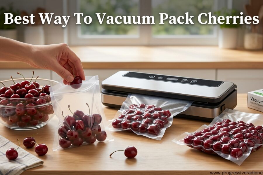 Best Way To Vacuum Pack Cherries