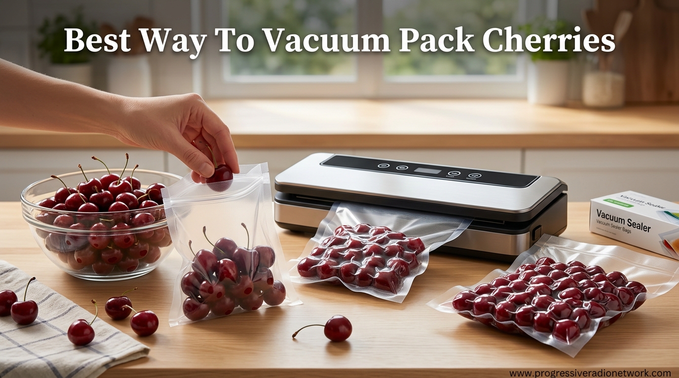 Best Way To Vacuum Pack Cherries