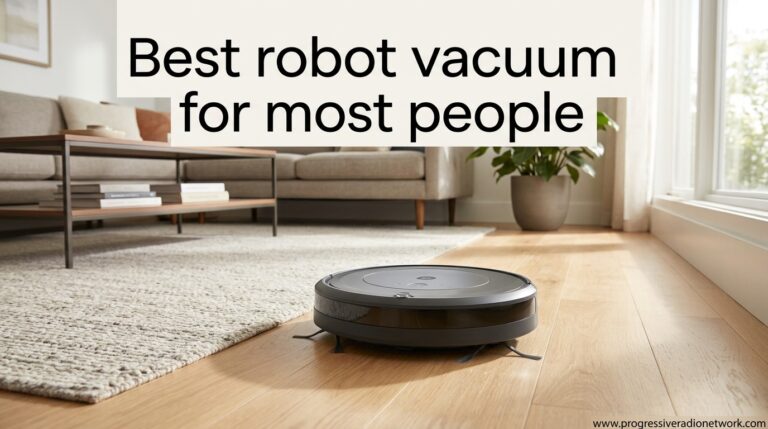 Best robot vacuum for most people