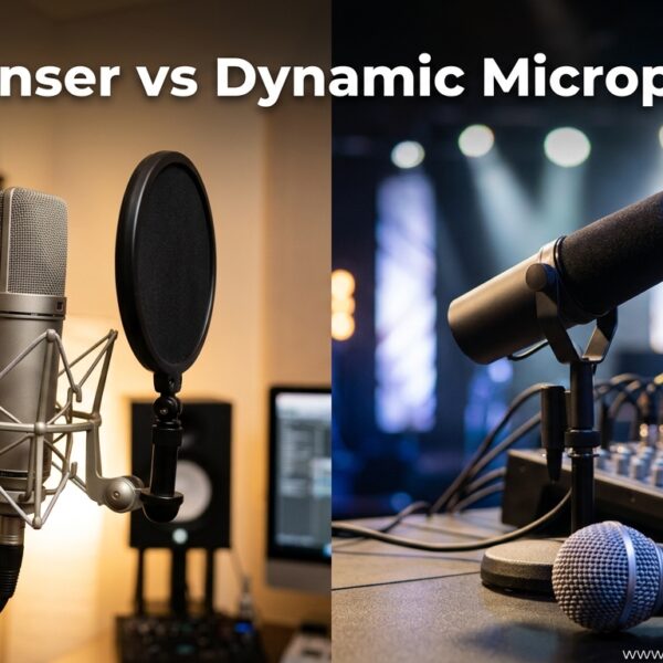 Condenser vs Dynamic Microphones