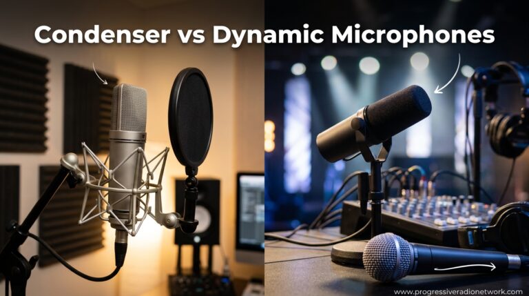 Condenser vs Dynamic Microphones