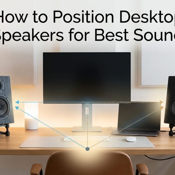 How to Position Desktop Speakers for Best Sound