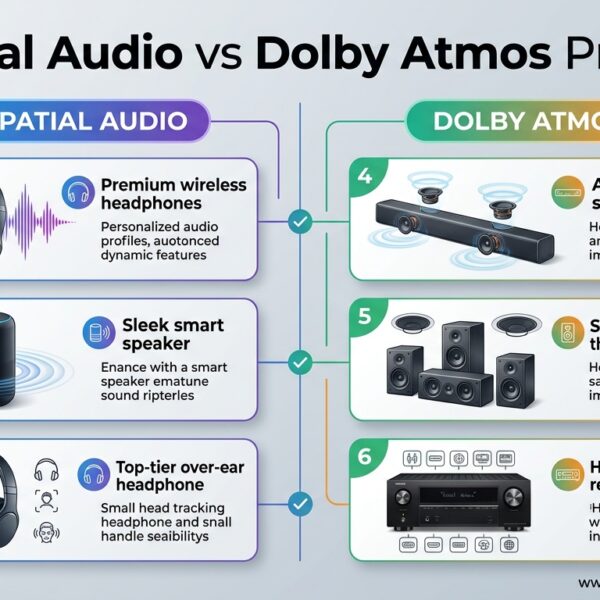 Spatial Audio vs Dolby Atmos Products