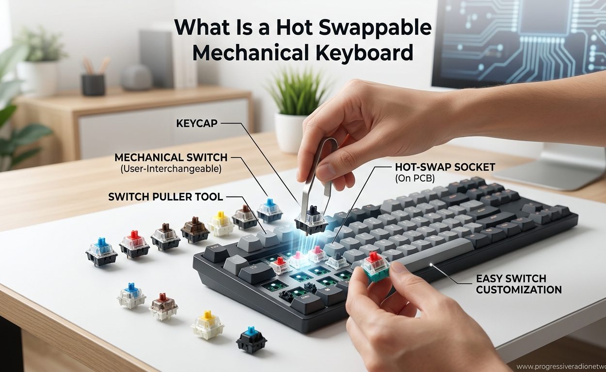 What Is a Hot Swappable Mechanical Keyboard