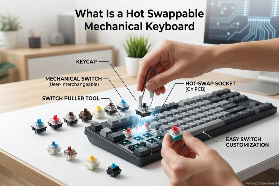 What Is a Hot Swappable Mechanical Keyboard