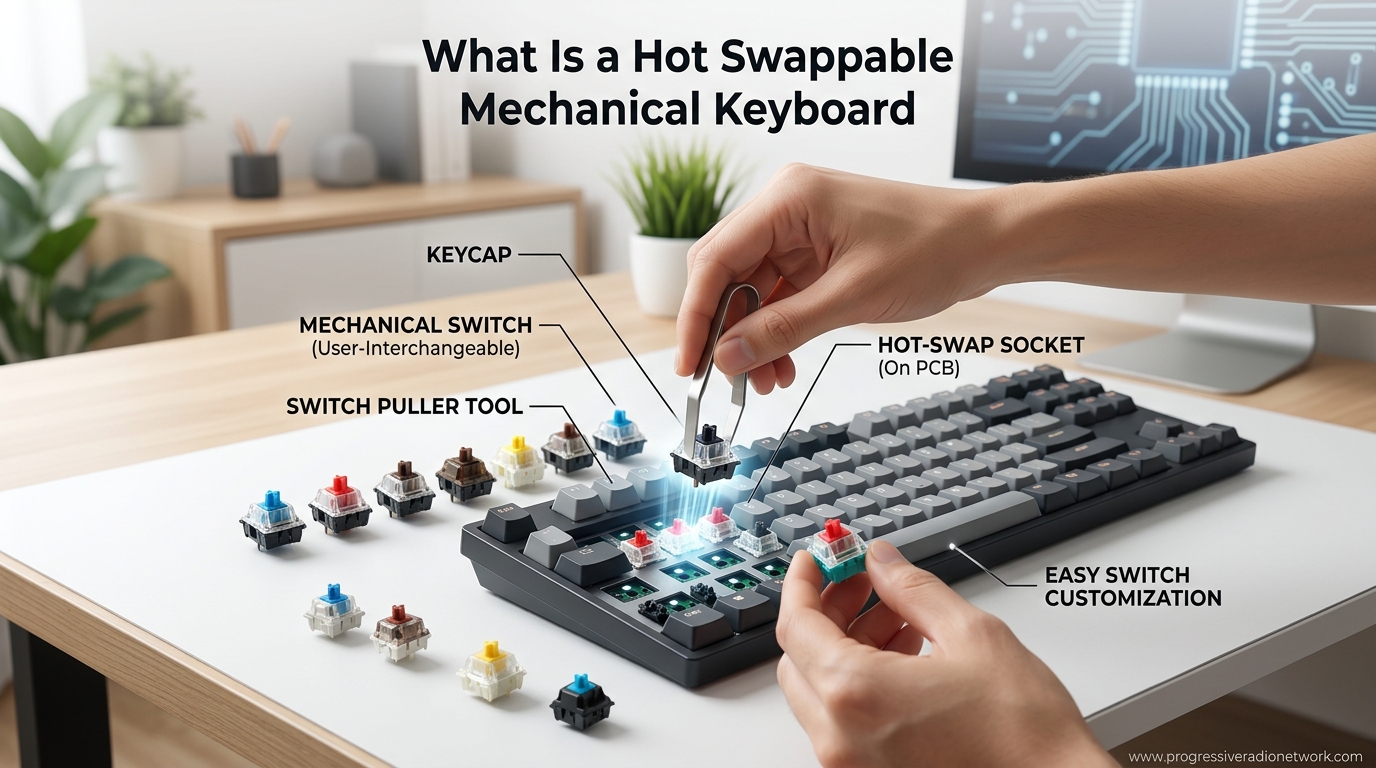What Is a Hot Swappable Mechanical Keyboard