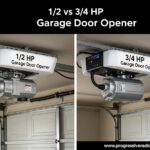 12 vs 34 HP Garage Door Opener