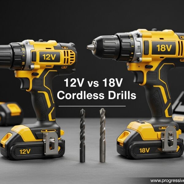 12V vs 18V Cordless Drills