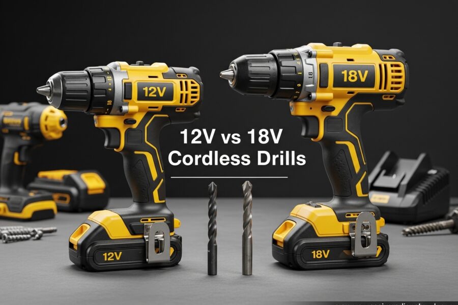 12V vs 18V Cordless Drills
