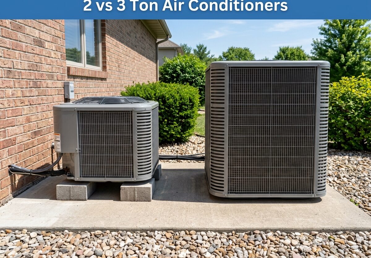 2 vs 3 Ton Air Conditioners