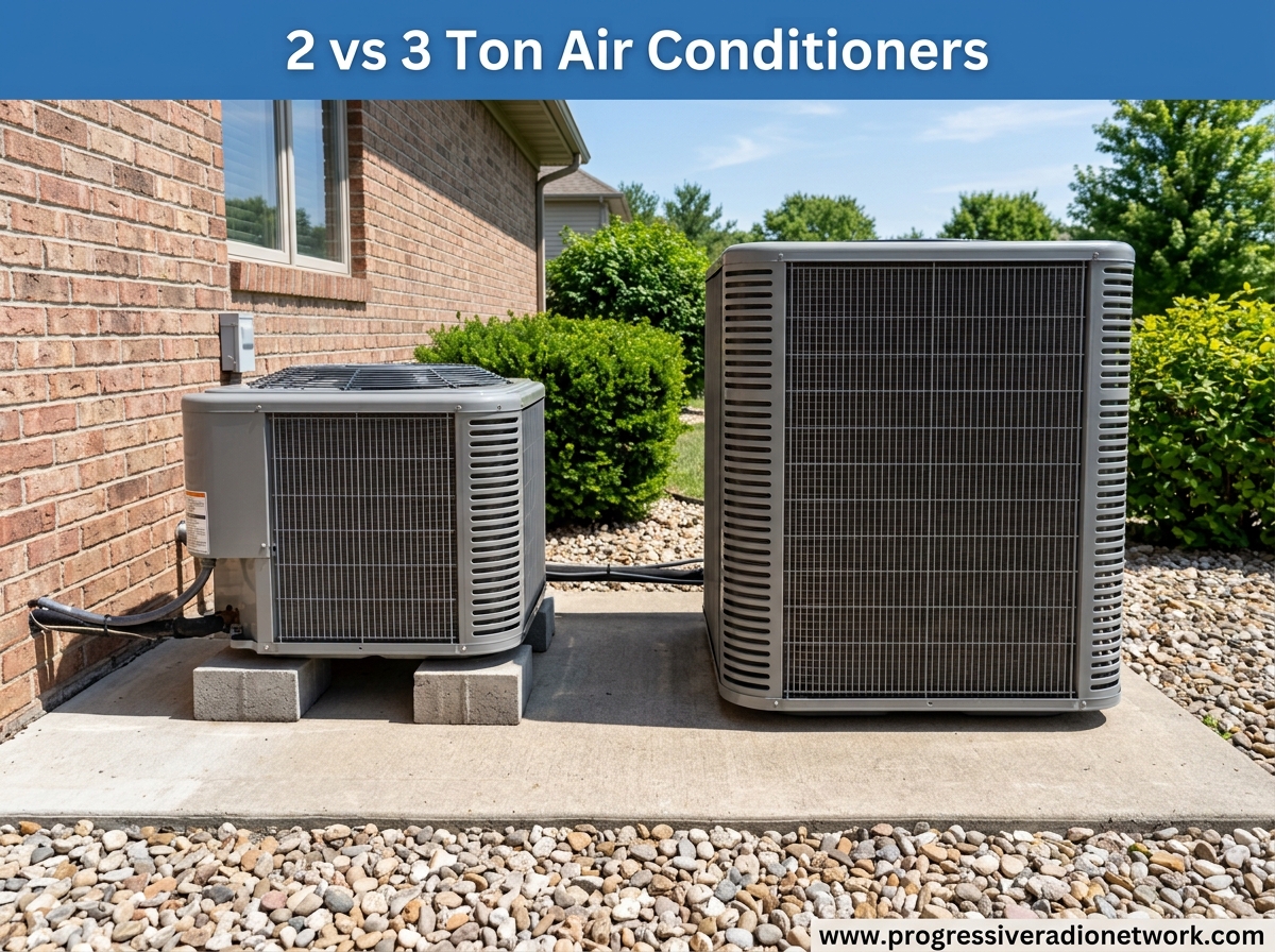 2 vs 3 Ton Air Conditioners