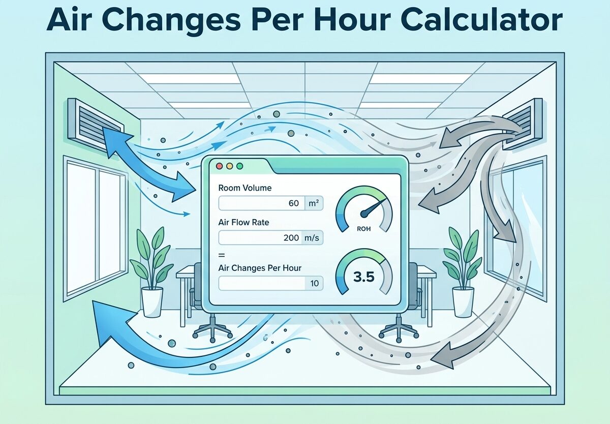 Air Changes Per Hour Calculator