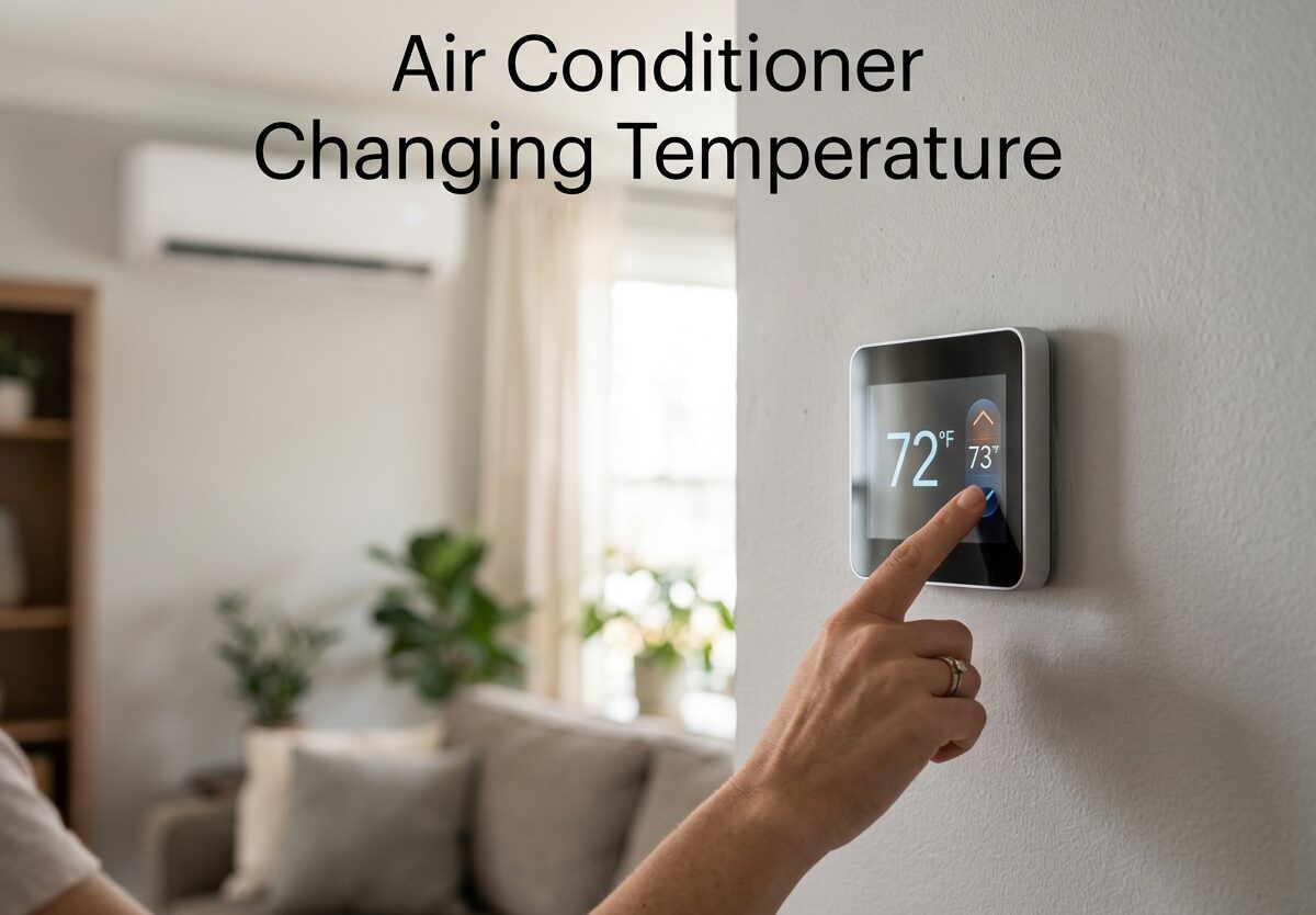 Air Conditioner Changing Temperature