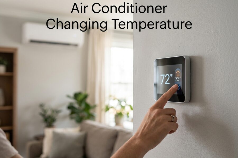 Air Conditioner Changing Temperature