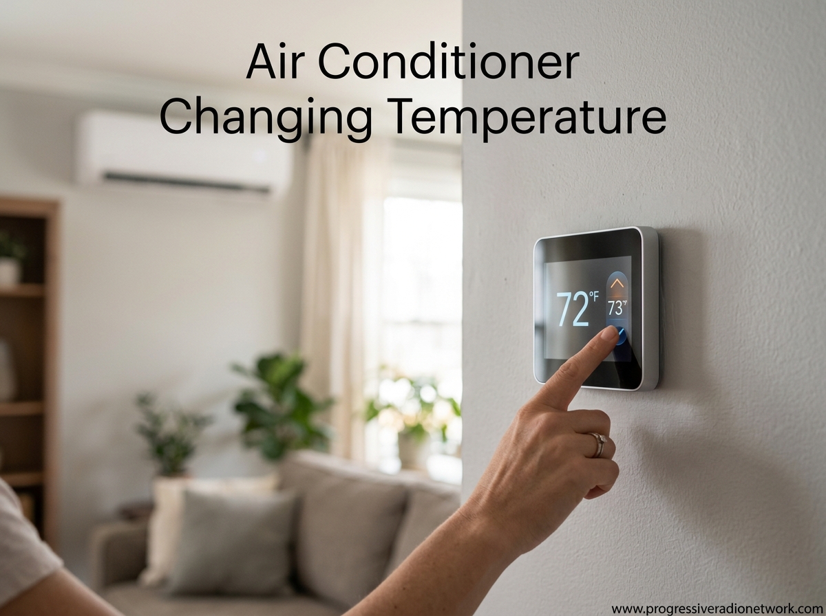 Air Conditioner Changing Temperature