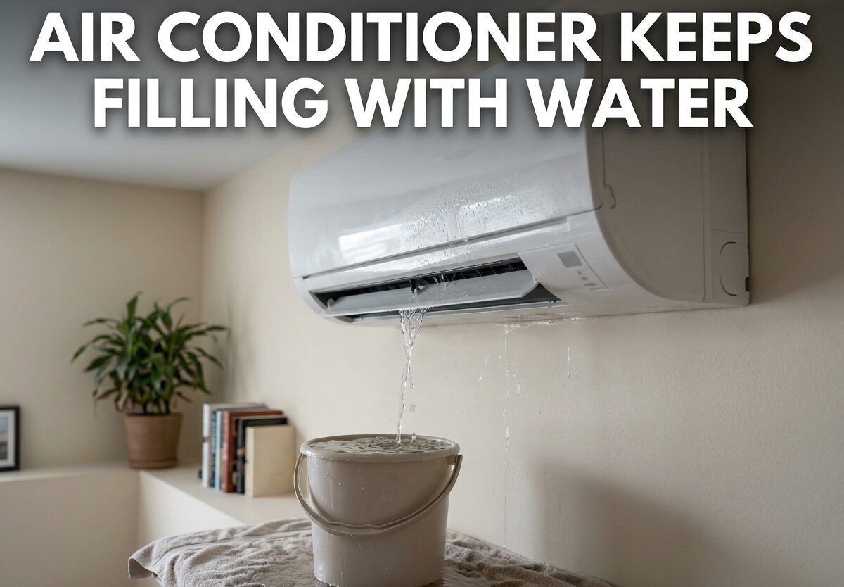 Air Conditioner Keeps Filling With Water