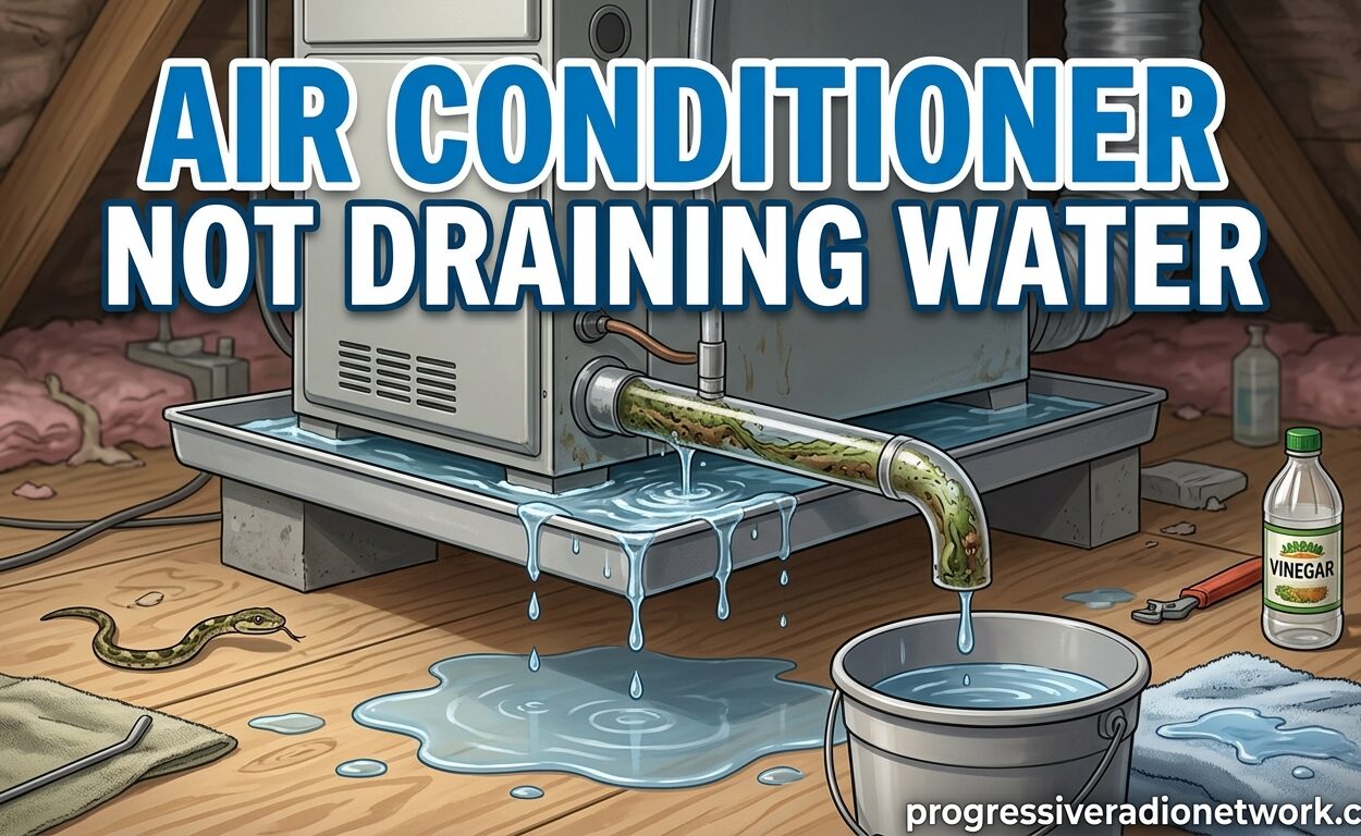 Air Conditioner Not Draining Water