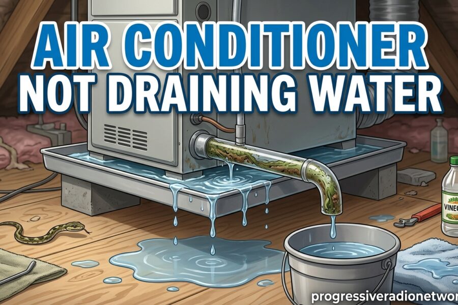 Air Conditioner Not Draining Water