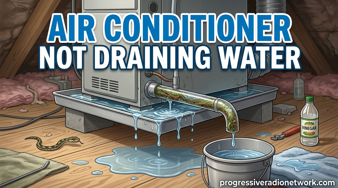 Air Conditioner Not Draining Water