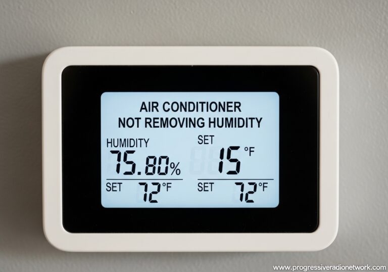 Air Conditioner Not Removing Humidity