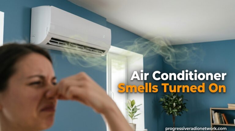 Air Conditioner Smells Turned On