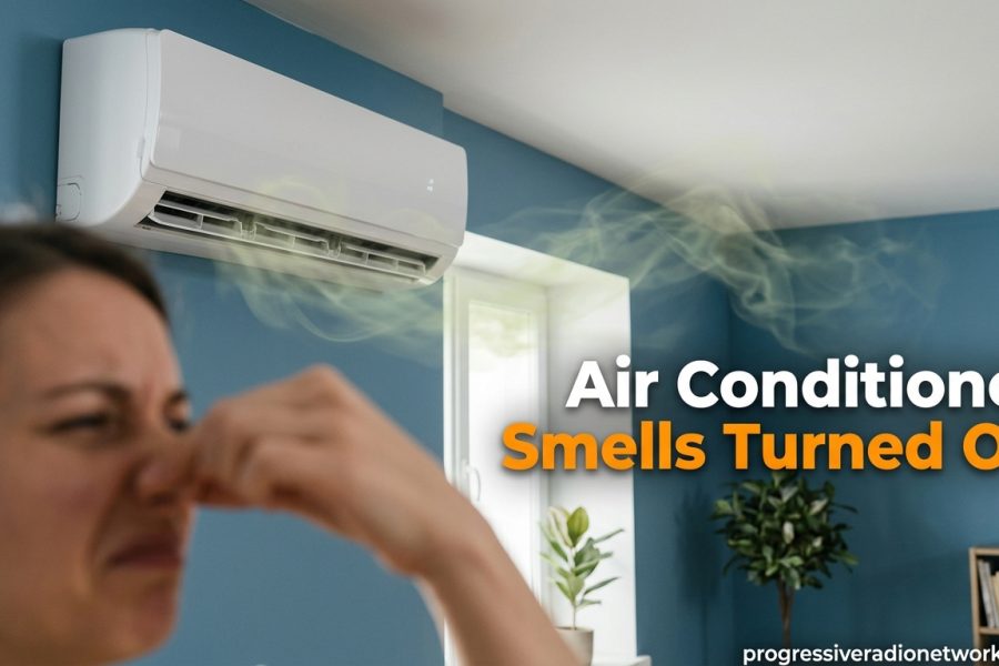 Air Conditioner Smells Turned On