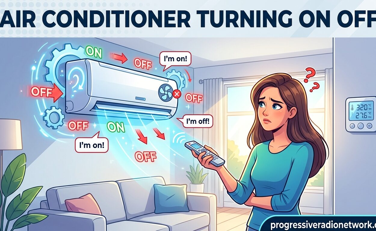 Air Conditioner Turning On Off
