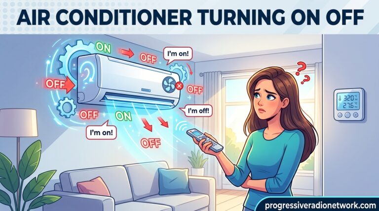 Air Conditioner Turning On Off