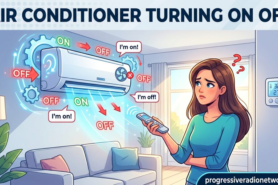 Air Conditioner Turning On Off