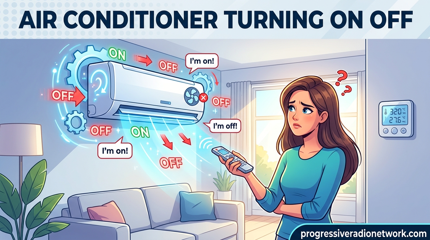 Air Conditioner Turning On Off