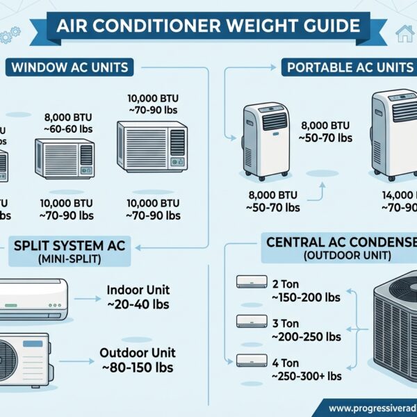 Air Conditioner Weight Guide