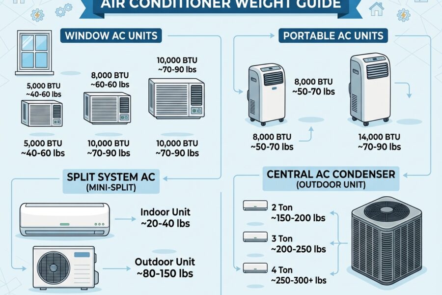 Air Conditioner Weight Guide