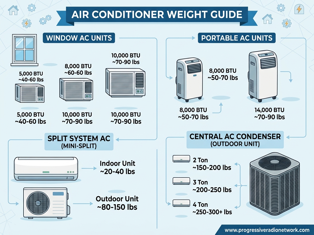 Air Conditioner Weight Guide