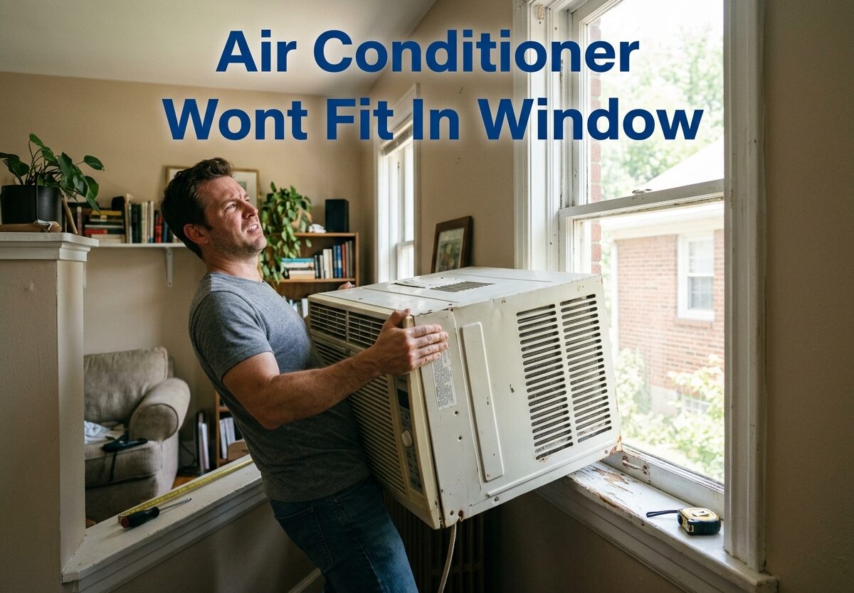 Air Conditioner Wont Fit In Window