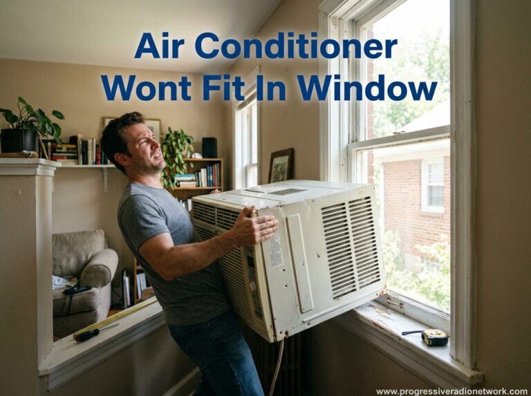 Air Conditioner Wont Fit In Window