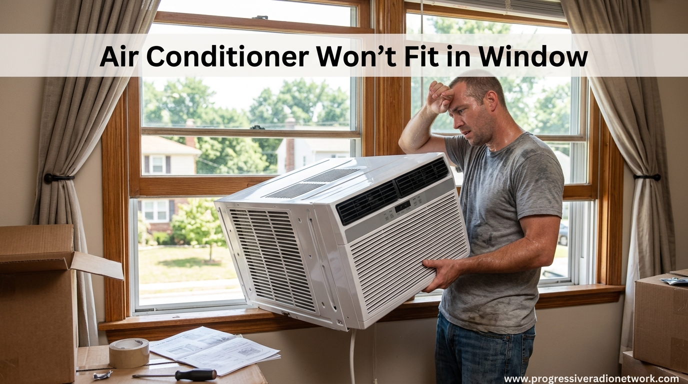 Air Conditioner Won't Fit in Window