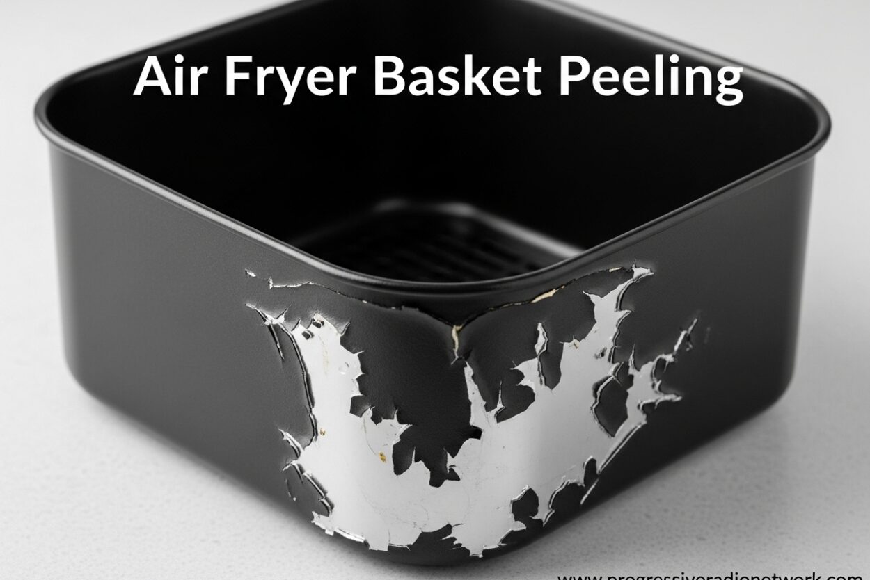 Air Fryer Basket Peeling