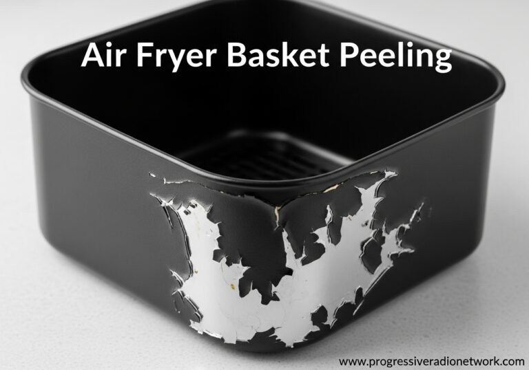 Air Fryer Basket Peeling