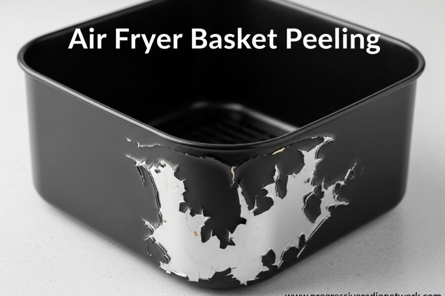 Air Fryer Basket Peeling