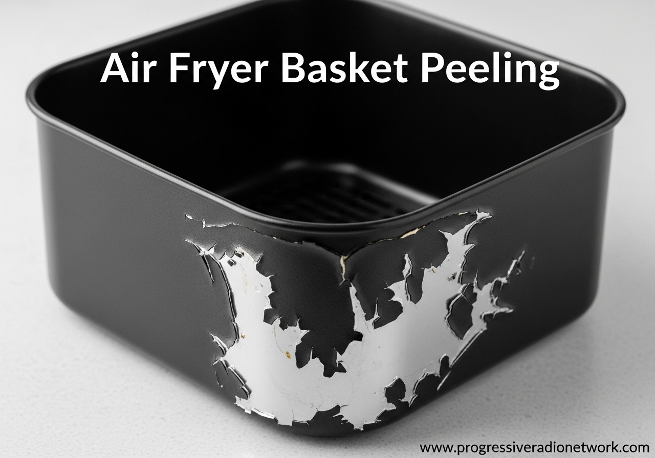 Air Fryer Basket Peeling