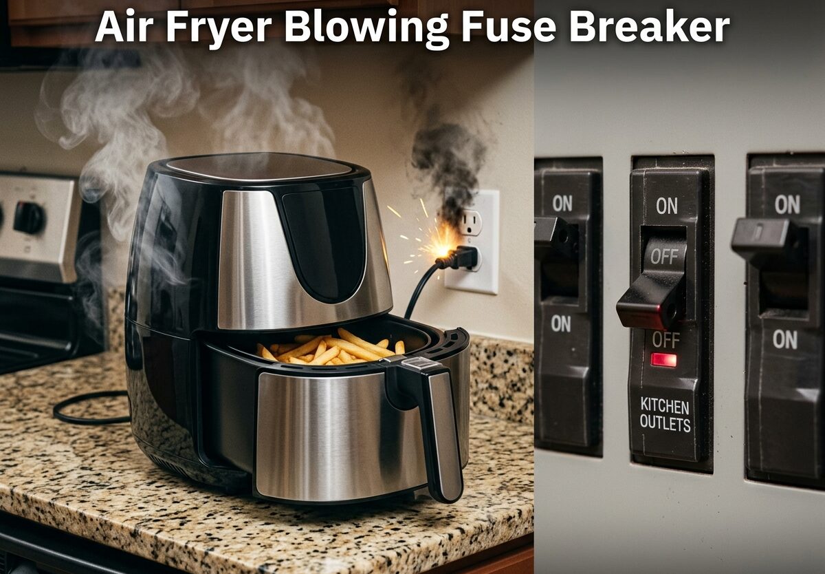 Air Fryer Blowing Fuse Breaker