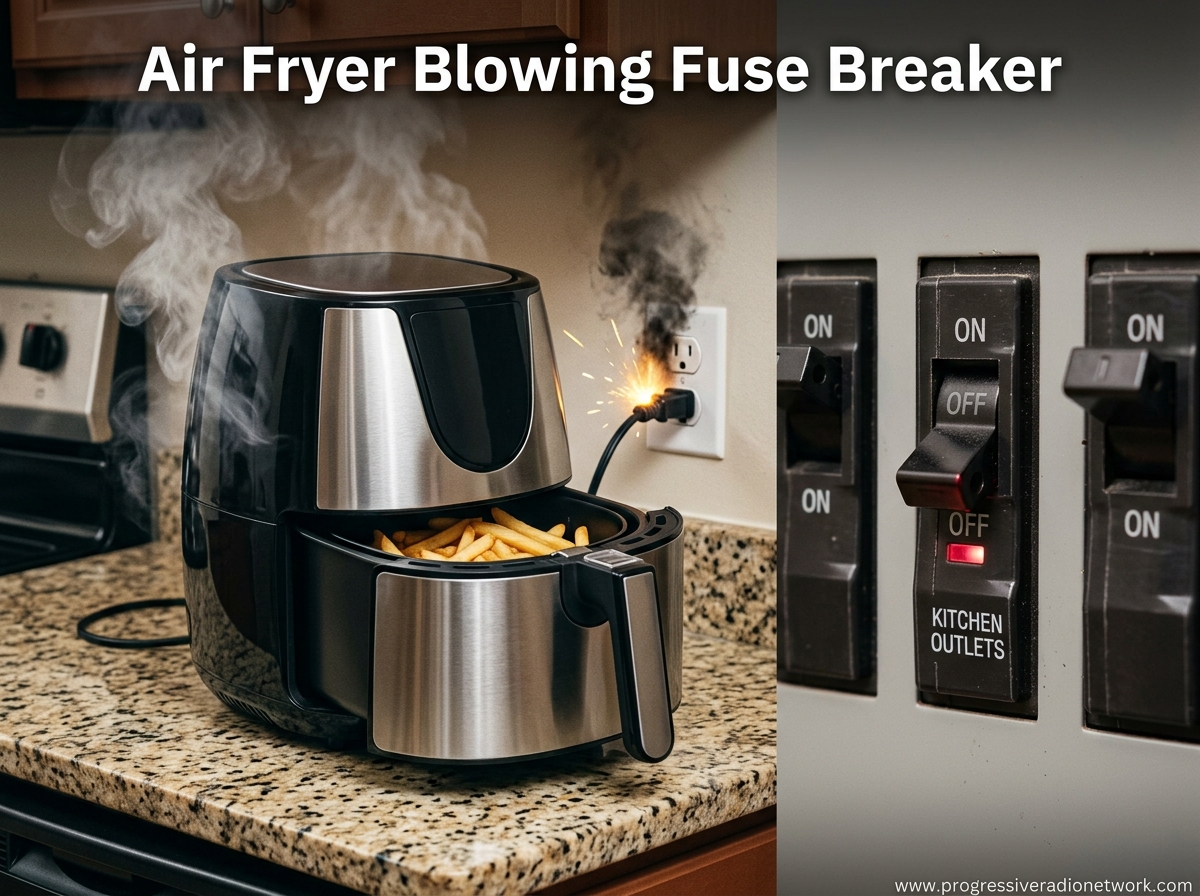Air Fryer Blowing Fuse Breaker