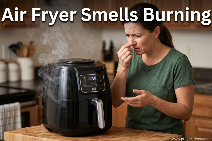 Air Fryer Smells Burning
