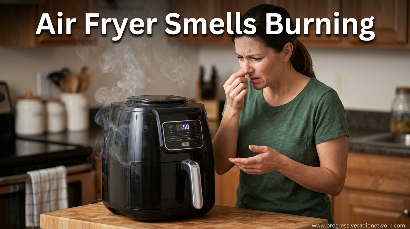 Air Fryer Smells Burning